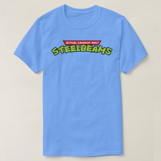 Staalbalken met schroefzuigers t-shirt (Design voorkant)