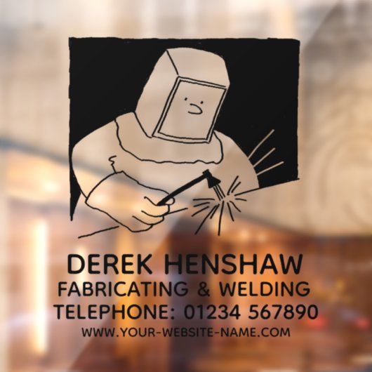 Staalbewerking & Lassen Ramenstickers Raamsticker (Vel 2)