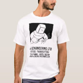 Staalbewerking of staalbewerker t-shirt (Voorkant)