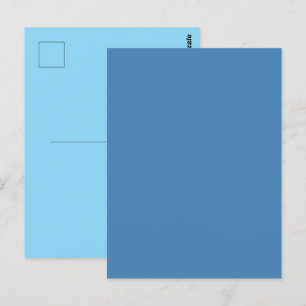 Staalblauw Grijze Effen Kleur Briefkaart