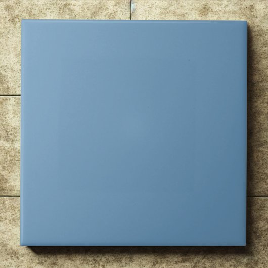 Staalblauw Koel Modern Interieuraccent Tegeltje