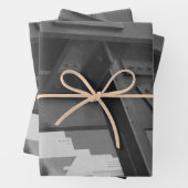  staalconstructie Skyscraper Architecture Inpakpapier Vel (In situ)