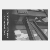  staalconstructie Skyscraper Architecture Inpakpapier Vel (Voorkant)