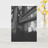  staalconstructie Skyscraper Architecture Kaart (Gele Bloem)