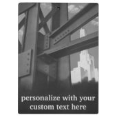 staalconstructie Skyscraper Architecture Klembord (Achterkant)