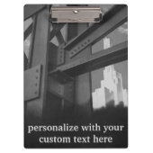  staalconstructie Skyscraper Architecture Klembord (Voorkant)