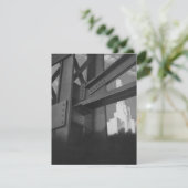  staalconstructie Skyscraper Invitation Kaart (Staand voorkant)