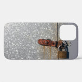 Staaldeuren vergrendeld met een roestvrijhangslot  Case-Mate iPhone case (Achterkant (horizontaal))