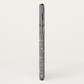 Staaldeuren vergrendeld met een roestvrijhangslot Case-Mate iPhone case (Achterkant/links)