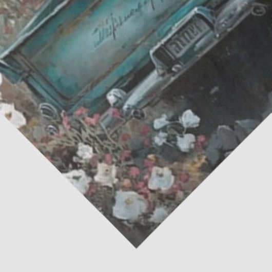  staaldocument Ford Truck Tissuepapier (Detail)