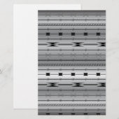 staaldraden briefpapier (Voorkant / Achterkant)