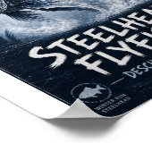 Staalforel Flyfish Deschutes Winter Run Poster (Hoek)