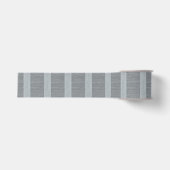 Staalgrijze bamboe Rood Graanblik Grosgrain Lint (Voorkant)