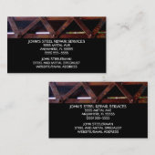 Staalhersteldiensten Visitekaartje (Voorkant / Achterkant)