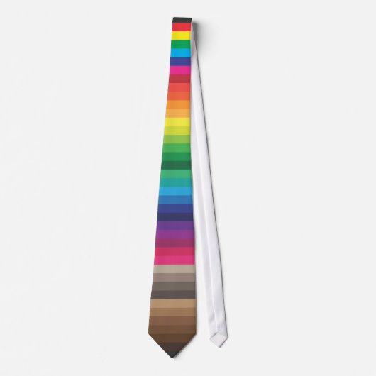 Staalkleuren Stropdas (Voorkant)