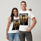 Staalkwaliteit & Zonsondergangen: het Industriële T-shirt (Unisex)