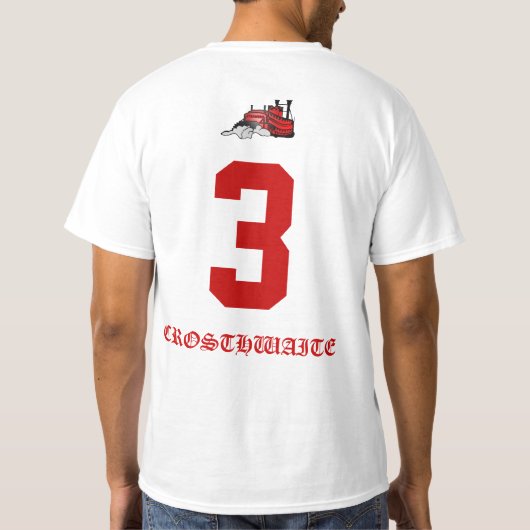 staalnatie t-shirt (Achterkant)