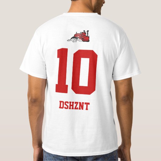 staalnatie t-shirt (Achterkant)