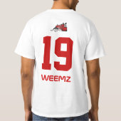 staalnatie t-shirt (Achterkant)