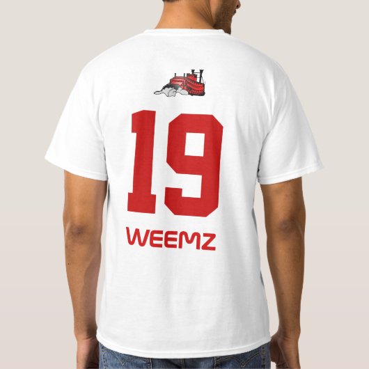 staalnatie t-shirt (Achterkant)