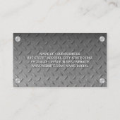 Staalpatroon | Metaalschroeven | Bouw Visitekaartje (Achterkant)