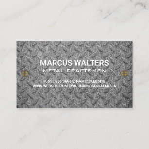 staalpatroon   Metalen schroeven Visitekaartje