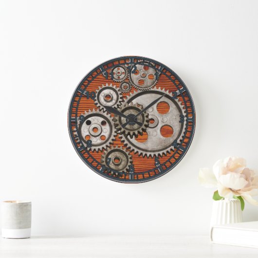 staalpijlmotor grote klok (Huis)