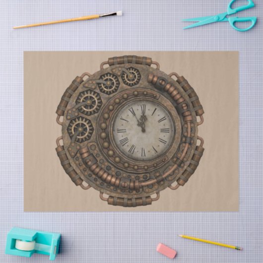 staalpunkuurpapier tissuepapier (Craft)