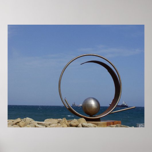 STAALSCULPTUUR POSTER (Voorkant)