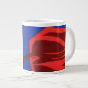 Staalstaal Man Grote Koffiekop