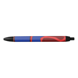 Staalstaal Man Zwarte Inkt Pen