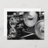 Staaltandwielen Briefkaart (Voorkant / Achterkant)