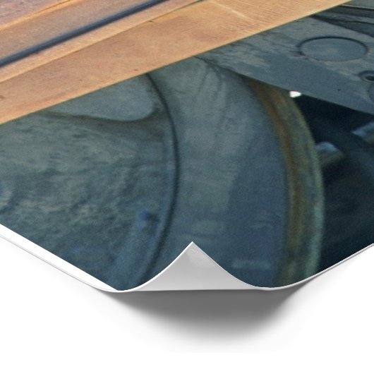 STAALWIELEN # 3 POSTER (Hoek)