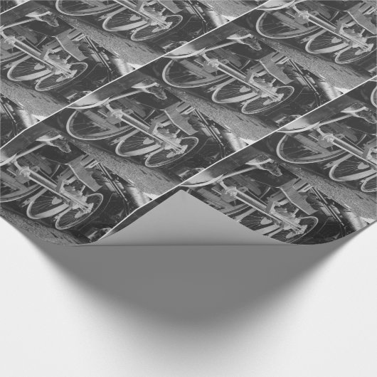 STAALWIELEN CADEAUPAPIER (Hoek)