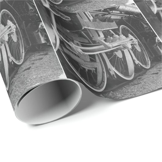 STAALWIELEN CADEAUPAPIER (Rol Hoek)