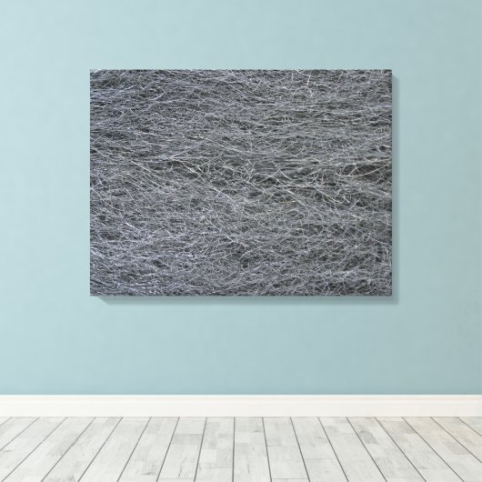 staalwol textuur canvas afdruk (Insitu (Houten vloer))