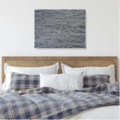 staalwol textuur canvas afdruk (Insitu (Slaapkamer))