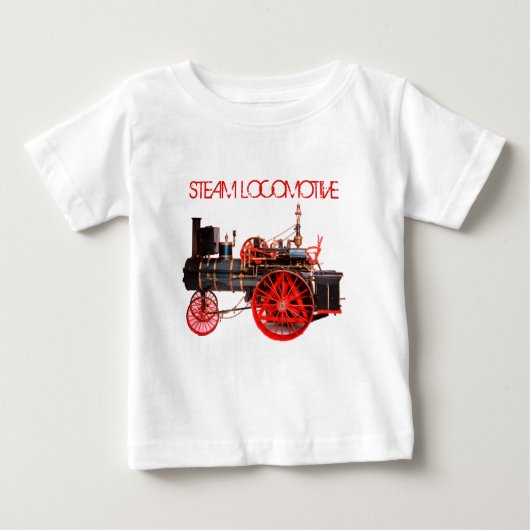  STAAM LOCOMOTIVE Red White (Voorkant)