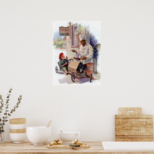  "STAAM VAN HET WAT-POSTER OPKOMEN" POSTER (Keuken)