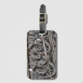 STAAMTREINWIELEN BAGAGELABEL (Voorkant (verticaal))