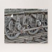 STAAMTREINWIELEN LEGPUZZEL (Horizontaal)