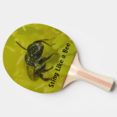Staan als een bijen - Funny Paddle met tekst Tafeltennisbatje (Zijkant)