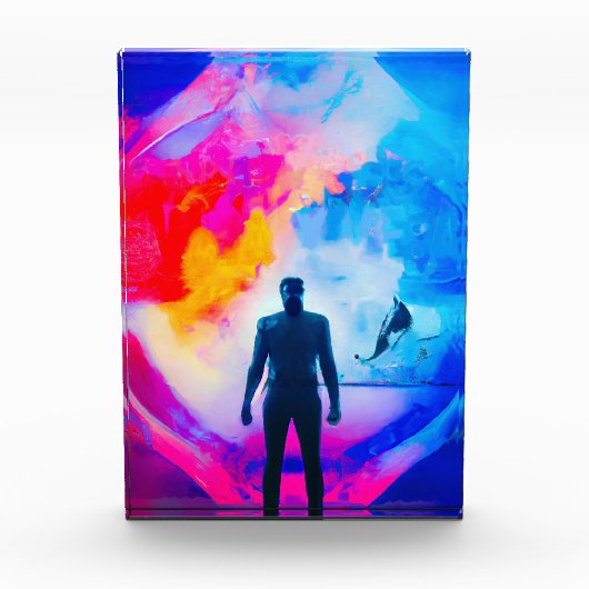 Staan in kleuren fotoblokken (Voorkant)