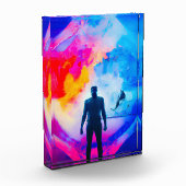 Staan in kleuren fotoblokken (Links)