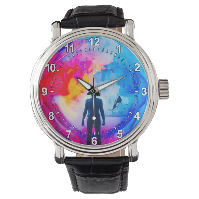 Staan in kleuren horloge (Voorkant)