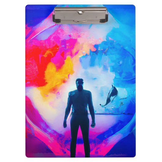 Staan in kleuren klembord (Voorkant)