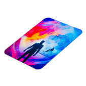 Staan in kleuren magneet (Linkerzijde)