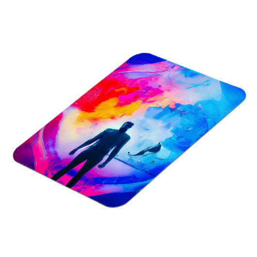 Staan in kleuren magneet (Linkerzijde)