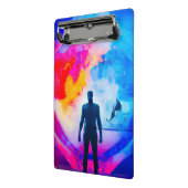 Staan in kleuren mini klembord (Angled2)