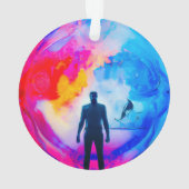 Staan in kleuren ornament (achterkant)